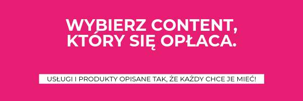 Content produktowy